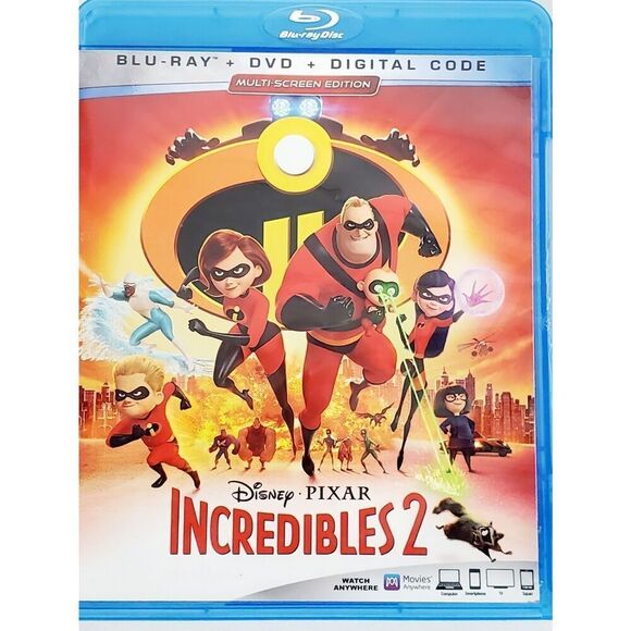 Incredibles 2 [Blu-ray] Movie - Picture 1 of 3